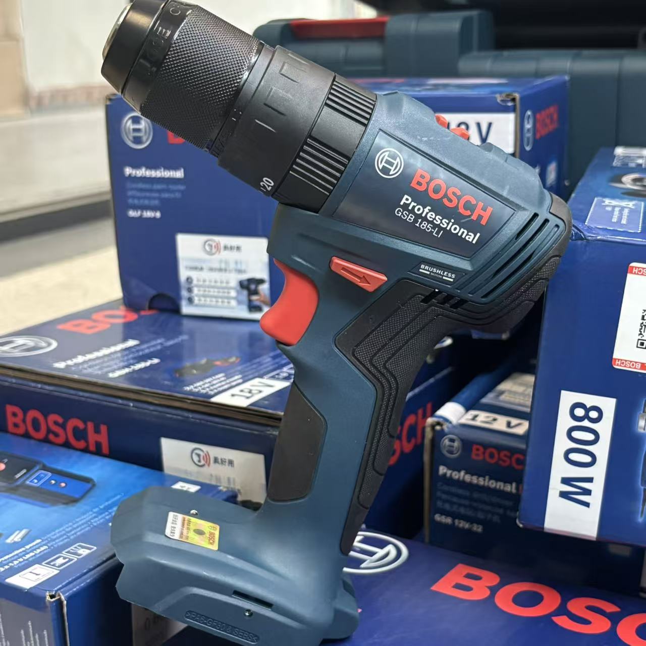 BOSCH GSB 185-LI Brushless Cor - Brushless Cordless Electric Drill 18V ulasan dan harga