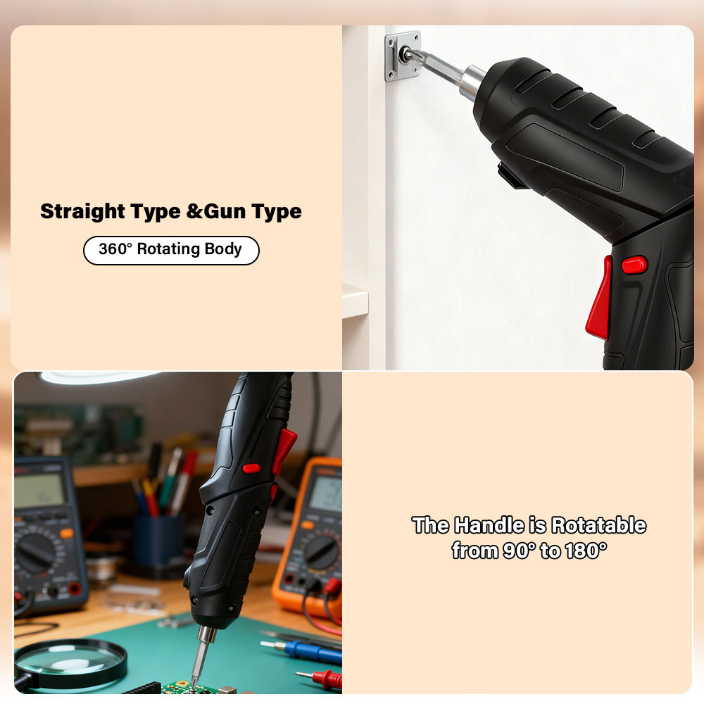 Multifunctional 3.6V Rechargea - Electric Screwdriver Rechargeable Usb ulasan dan harga