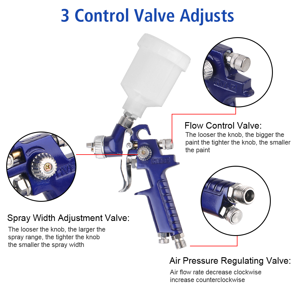 Mini Air Paint Spray Guns Mini - Airbrush Kit With Mini Compressor ulasan dan harga