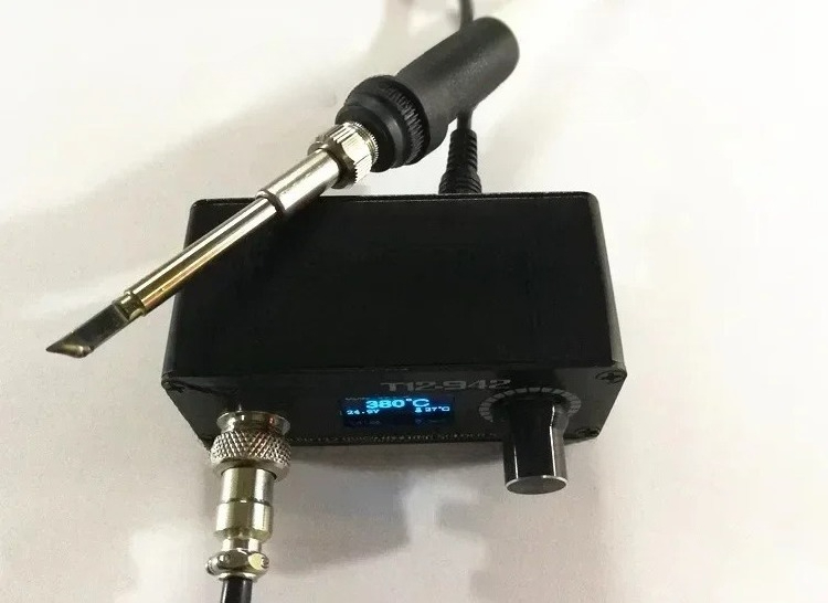 MINI T12 STC OLED Digital Sold - Digital Soldering Station T12 ulasan dan harga