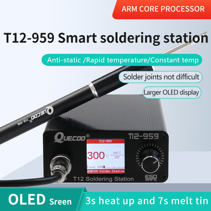 T12-959 V5.1 Soldering Station - Digital Soldering Station T12 ulasan dan harga
