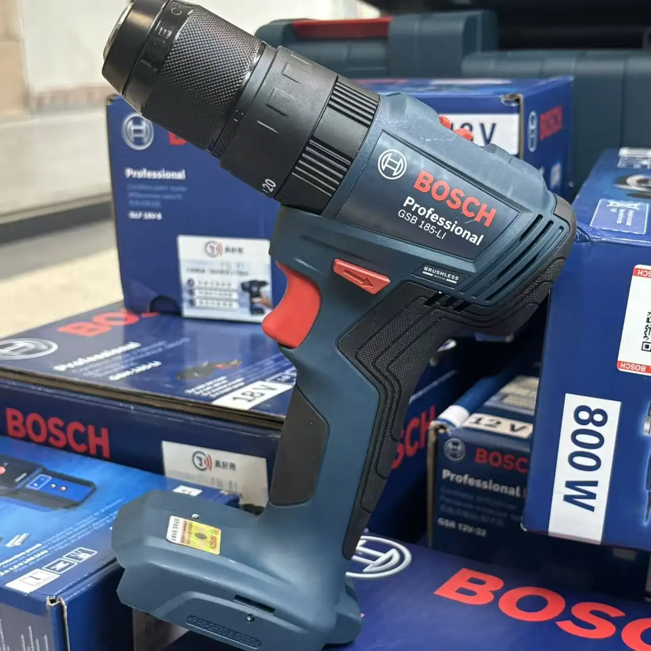BOSCH GSB 185-LI Brushless Cor - Brushless Cordless Electric Drill 18V ulasan dan harga