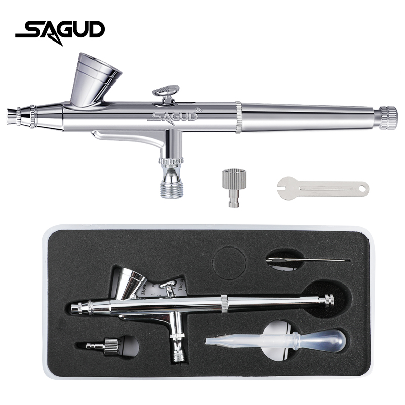 SAGUD Airbrush Model SD-135 0. - Airbrush Kit With Mini Compressor ulasan dan harga
