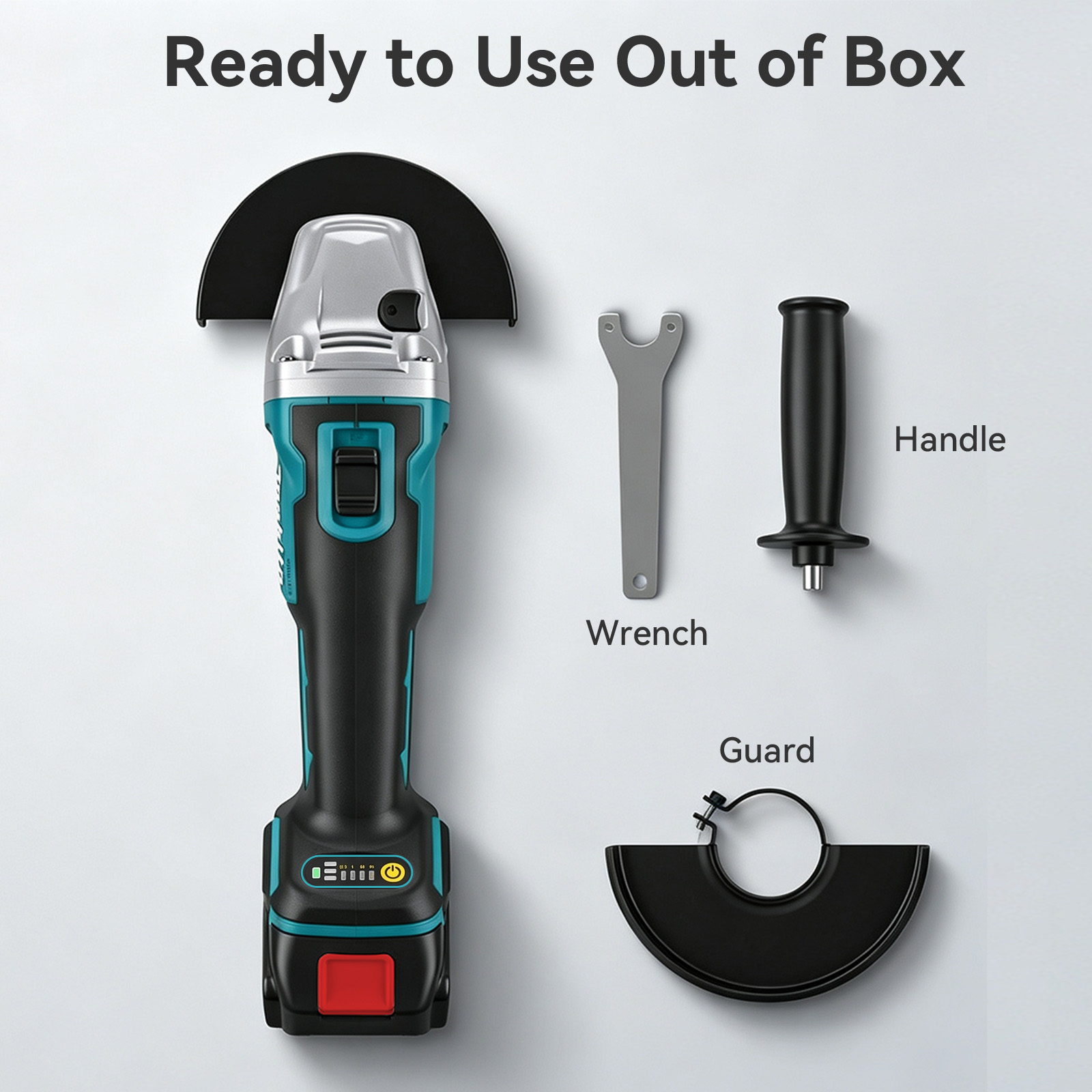 IONTOOL 850W 100mm Cordless An - Brushless Angle Grinder Battery Powered ulasan dan harga