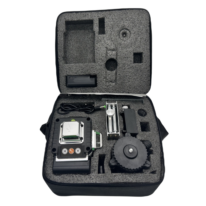 Mirror 3D Laser Level 4D Silve - Laser Level 16 Lines 4D Green ulasan dan harga