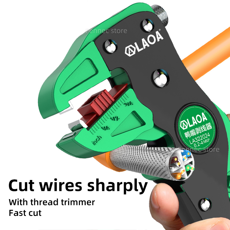 LAOA Wire Stripper Tools Cable - Automatic Wire Stripper Cutter ulasan dan harga