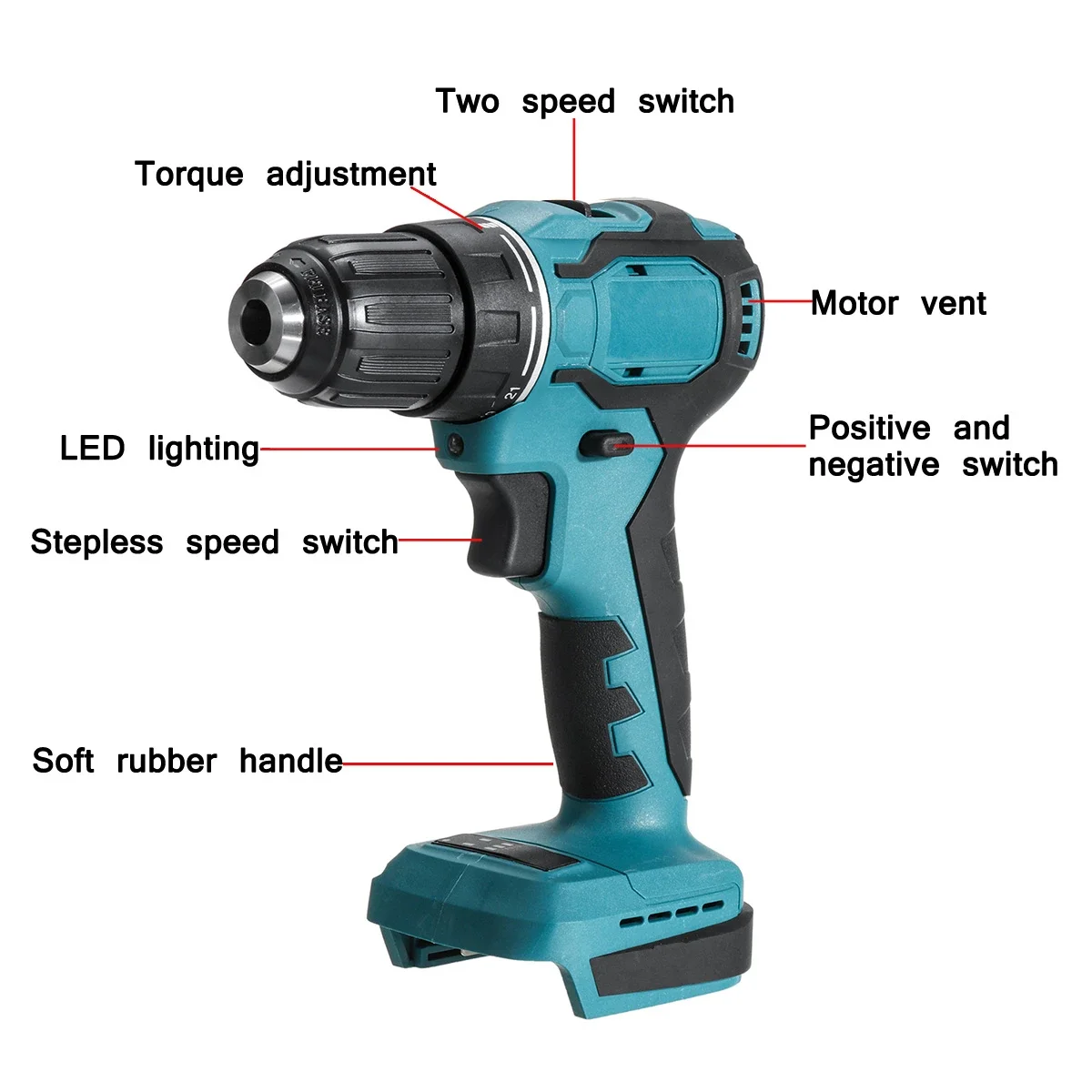Electric Drill 18V 90N.m Cordl - Brushless Cordless Electric Drill 18V ulasan dan harga