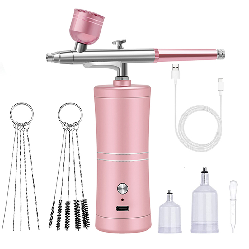 Portable Rechargeable Wireless - Airbrush Kit With Mini Compressor ulasan dan harga