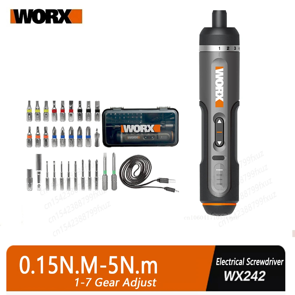 WORX  WX242 4V Electrical Scre - Electric Screwdriver Rechargeable Usb ulasan dan harga