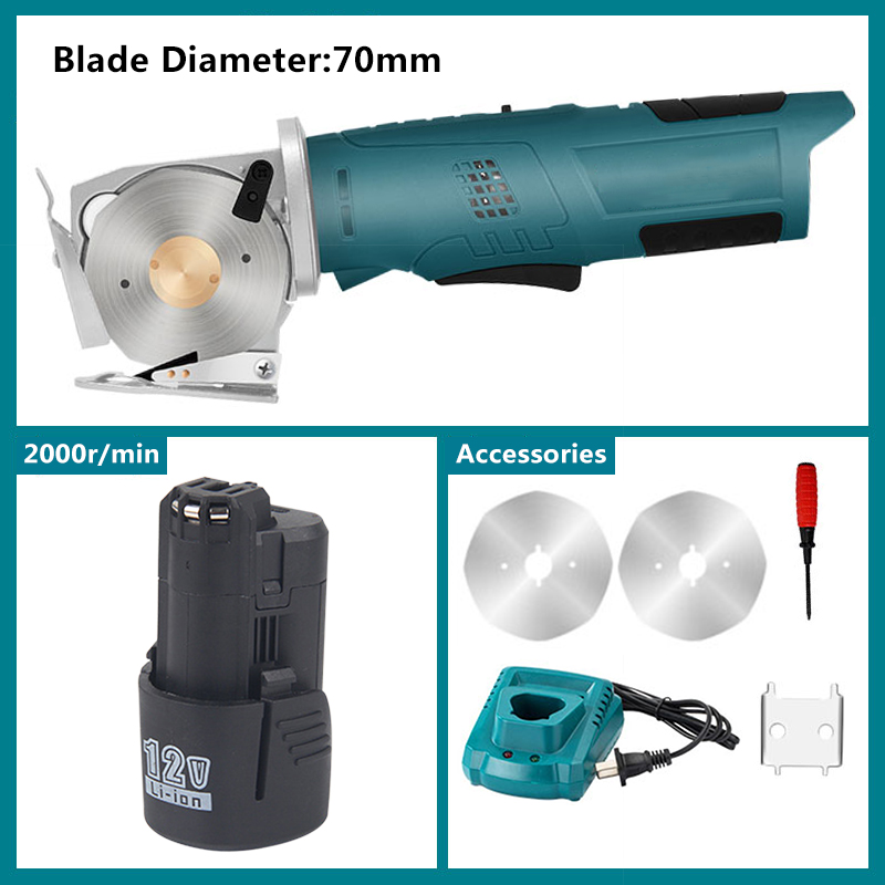 12V Electric Round Scissors Co - Cordless Rotary Tool Kit Accessories ulasan dan harga