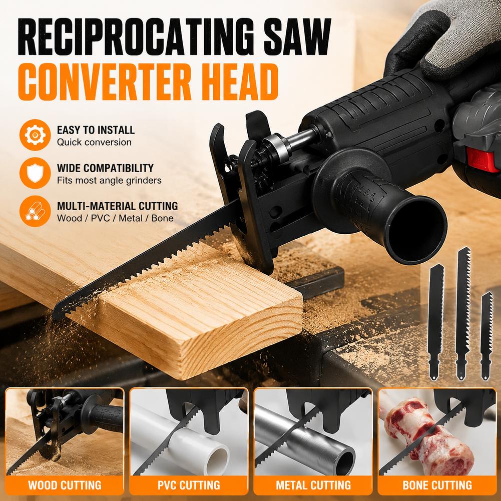 Electric Drill to Reciprocatin - Reciprocating Saw Attachment Drill ulasan dan harga